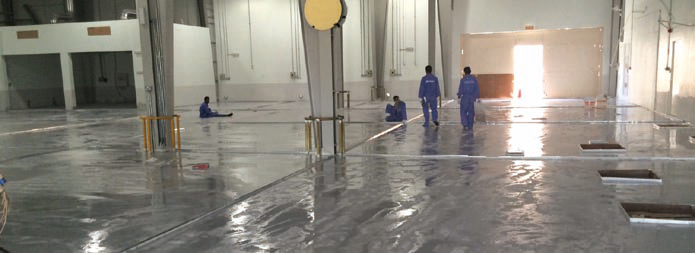 Corrosion protection for industrial flooring